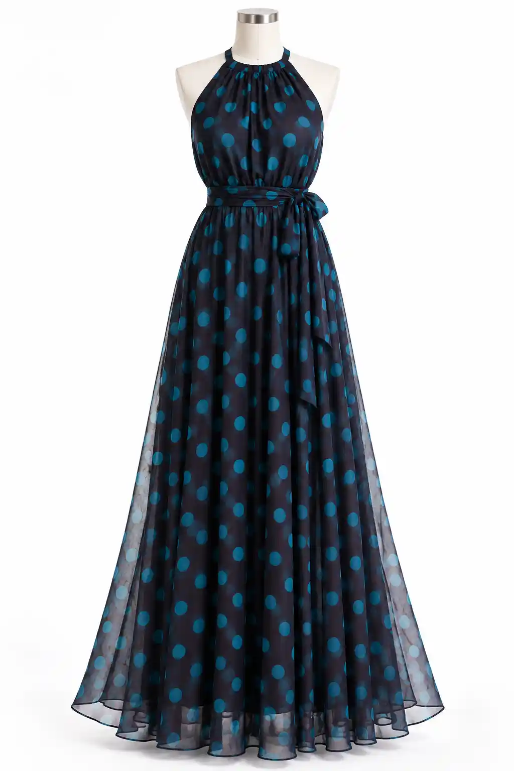 Long dress before transformation