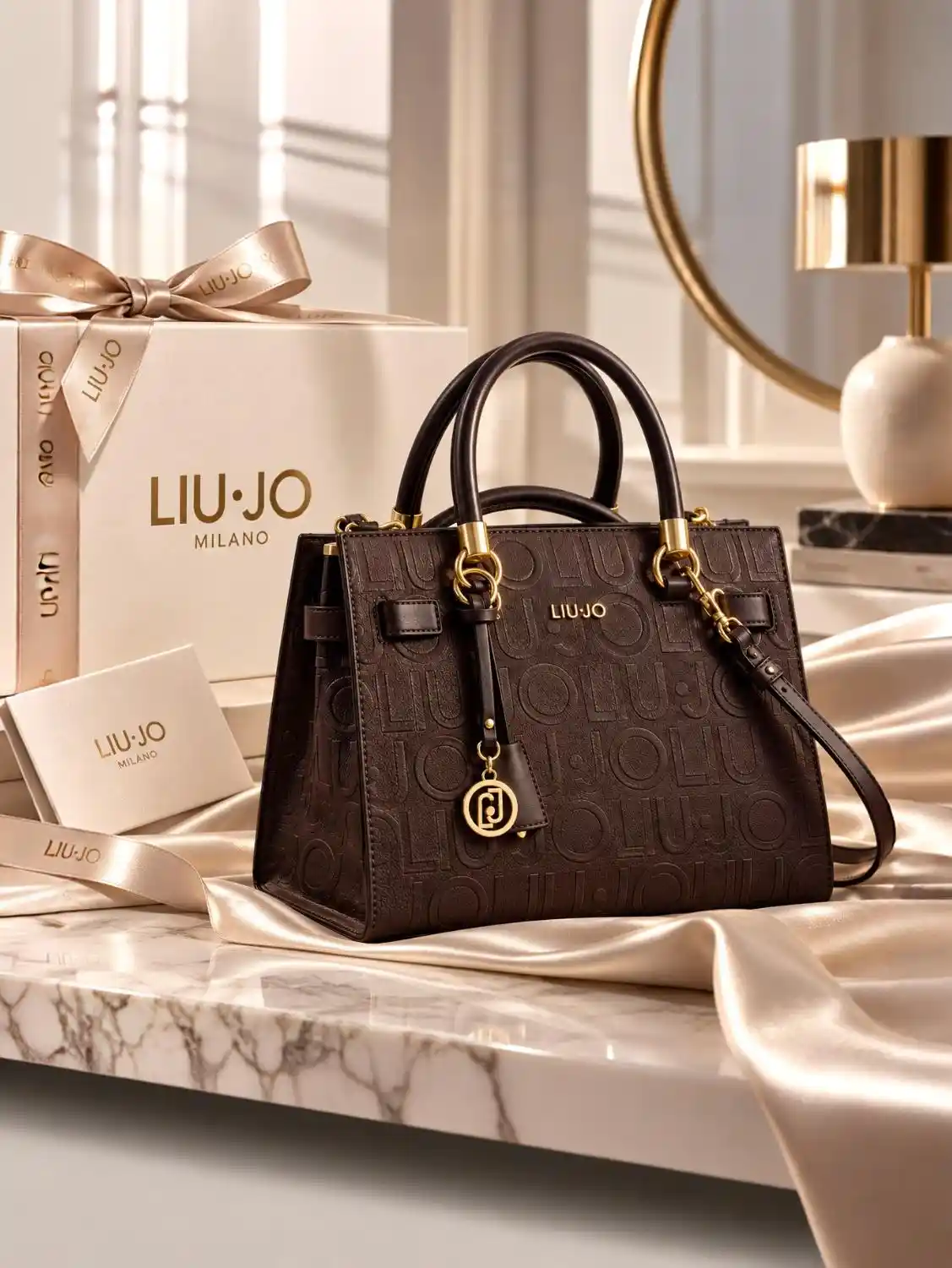 Bag transformed into a commercial visual