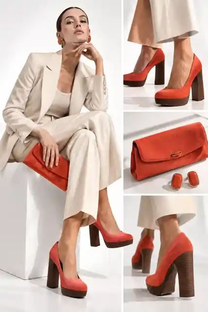Footwear campaign collage