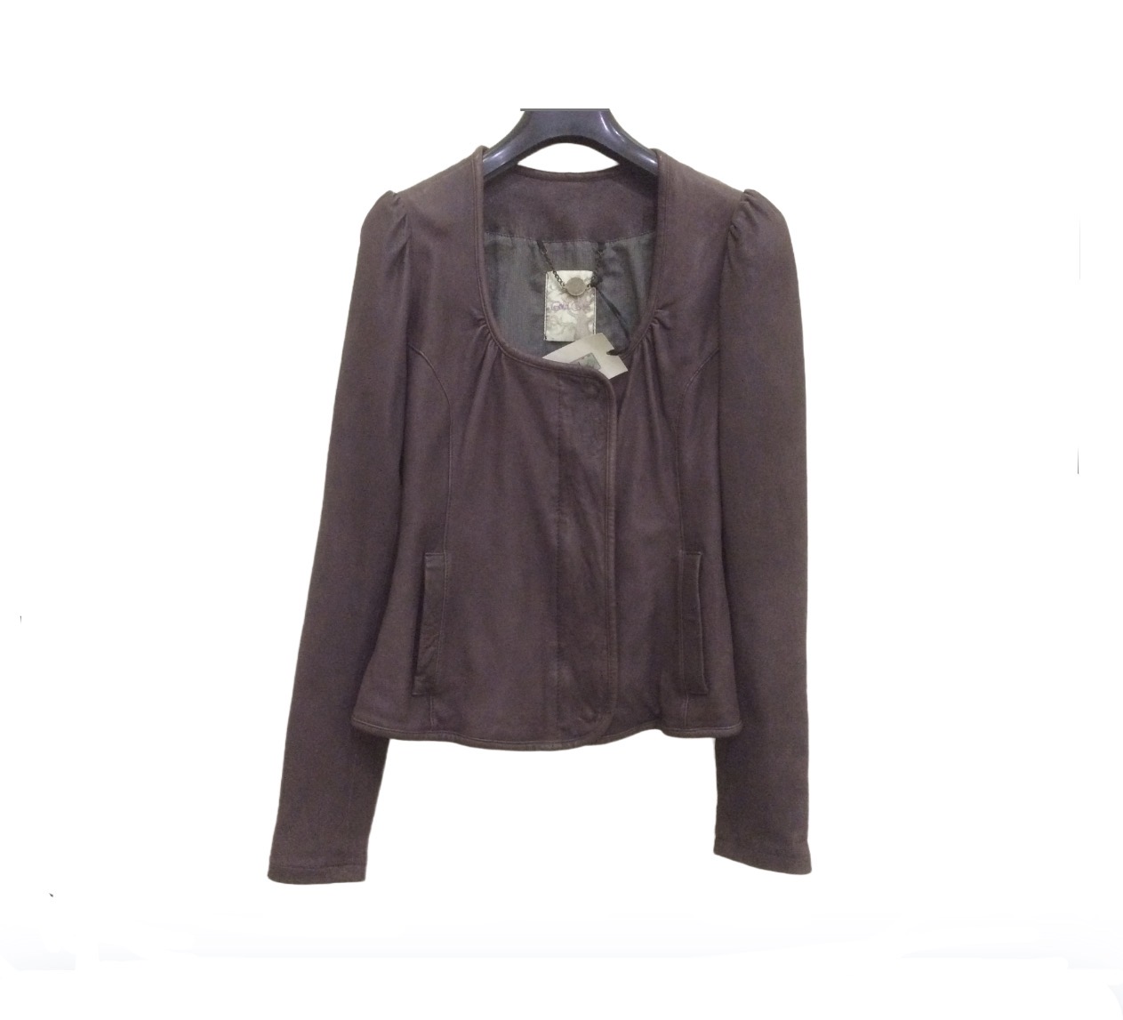 Leather jacket before transformation